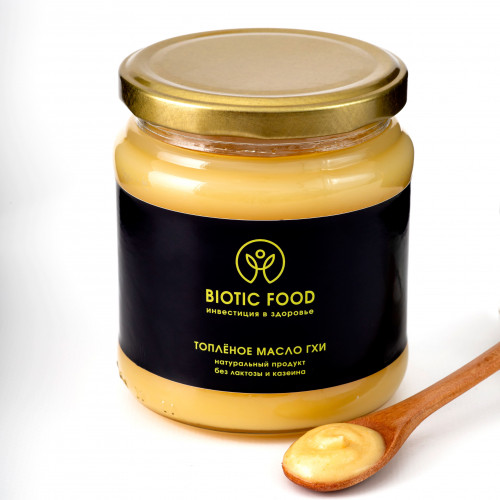 Топленое масло гхи - Масло BIOTIC FOOD