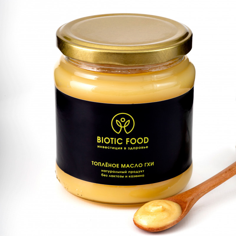 Топленое масло гхи - Масло BIOTIC FOOD