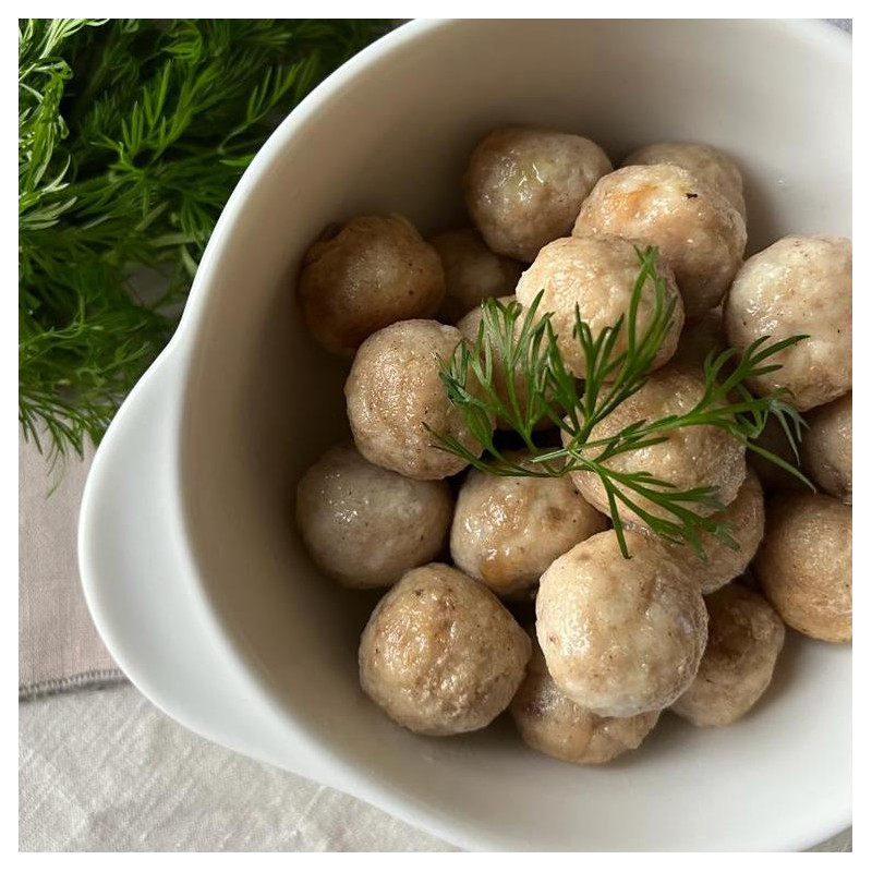 Фрикадельки куриные замороженные - Пельмени, фрикадельки, фарш BIOTIC FOOD