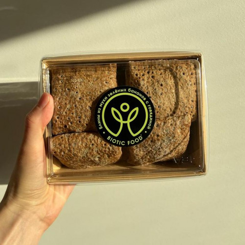 Блины из муки зеленых бананов с говядиной - Блины и сырники BIOTIC FOOD