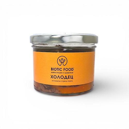 Холодец из говядины и курицы Халяль - Холодец BIOTIC FOOD